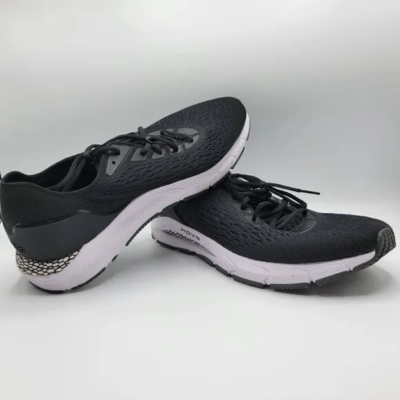 Under Armour Mens Hovr Sonic Running Shoes Bluetooth Size 12 Black &amp; White