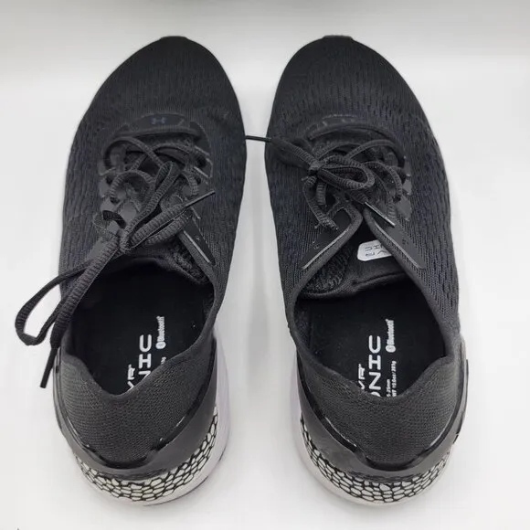 Under Armour Mens Hovr Sonic Running Shoes Bluetooth Size 12 Black &amp; White
