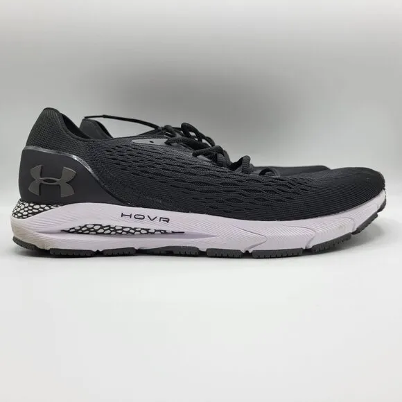 Under Armour Mens Hovr Sonic Running Shoes Bluetooth Size 12 Black &amp; White