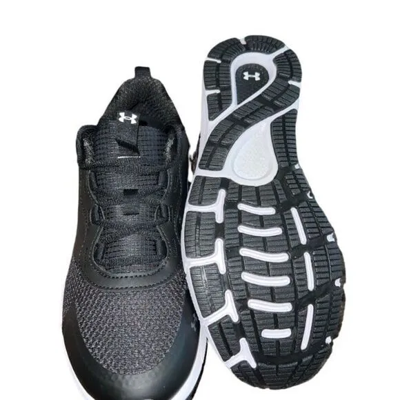 Under Armour Mens Hovr Sonic Strt 3024369-001 Black Lace Up Sneakers Shoes Sz 9