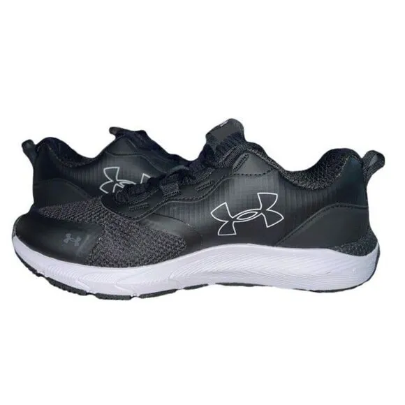 Under Armour Mens Hovr Sonic Strt 3024369-001 Black Lace Up Sneakers Shoes Sz 9