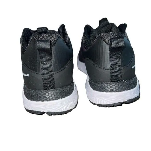 Under Armour Mens Hovr Sonic Strt 3024369-001 Black Lace Up Sneakers Shoes Sz 9