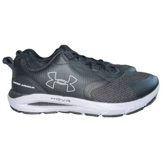 Under Armour Mens Hovr Sonic Strt 3024369-001 Black Lace Up Sneakers Shoes Sz 9
