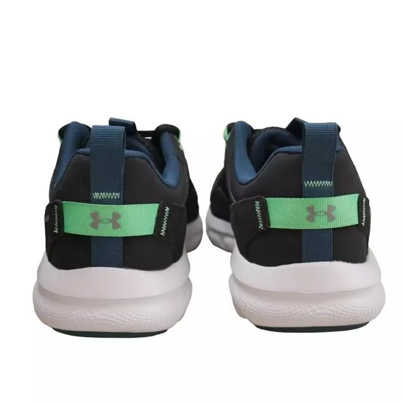 Under Armour Men’s Size 10 Charged Verssert Reflect Running Shoes Black Teal NEW