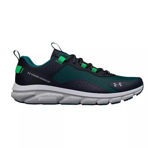Under Armour Men’s Size 10 Charged Verssert Reflect Running Shoes Black Teal NEW