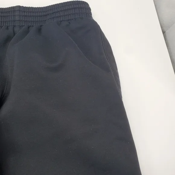 Under Armour Pants Mens Small Black Running Track Joggers Sweatpants