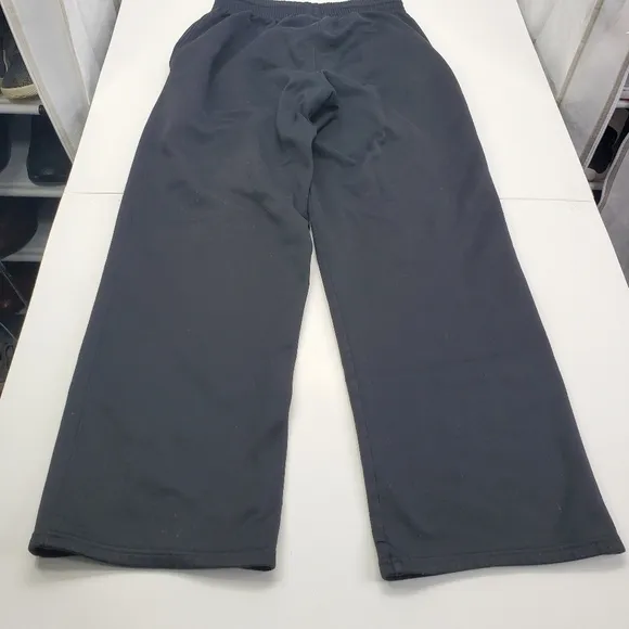 Under Armour Pants Mens Small Black Running Track Joggers Sweatpants