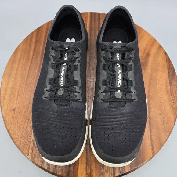 Under Armour Shoes Men's 12 Black Tribase Reign Gym Training Running Sneakers