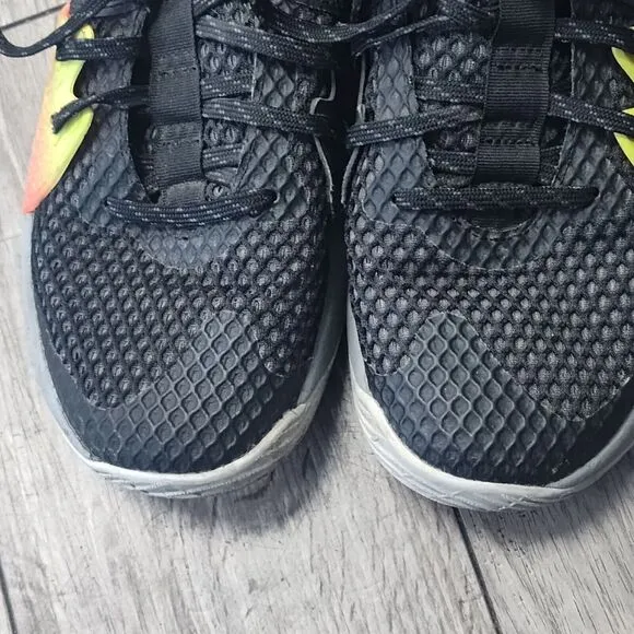 Under Armour Sneakers Mens 8.5 Embiid‎ 1 One Origin Shoes Black Steel Mid HOVR