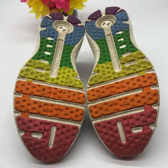 Under Armour United We Stand Rainbow Colored Running Shoes Size 12 MS7319C