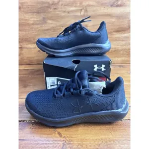 Under Armour Women's Shoes Size 6 UA Charged Pursuit 3 Black Run Walk Work NEW