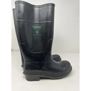 USA LaCrosse Steel Toe Rubber Boots Men's Size 8 Safety Work ANSI Z41 PT99 Mens