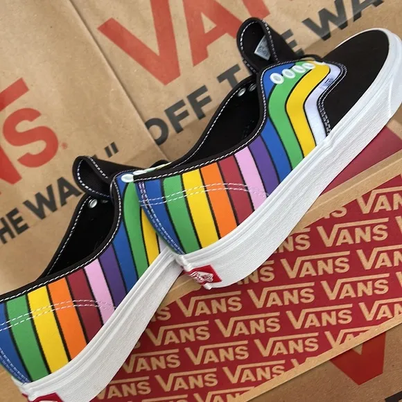 Vans Authentic Fefract Black/True White/Multi Men’s