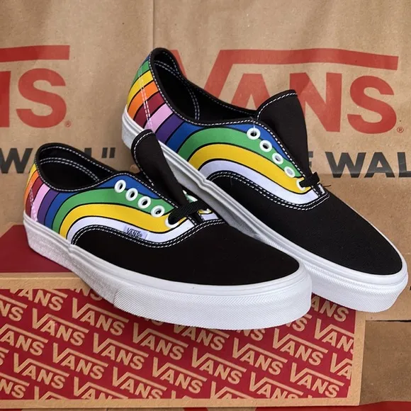Vans Authentic Fefract Black/True White/Multi Men’s