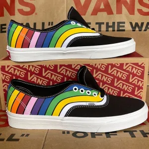 Vans Authentic Fefract Black/True White/Multi Men’s
