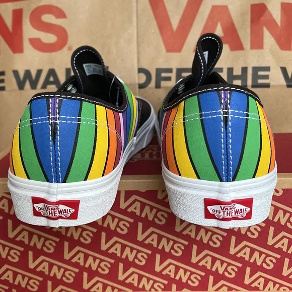 Vans Authentic Fefract Black/True White/Multi Men’s