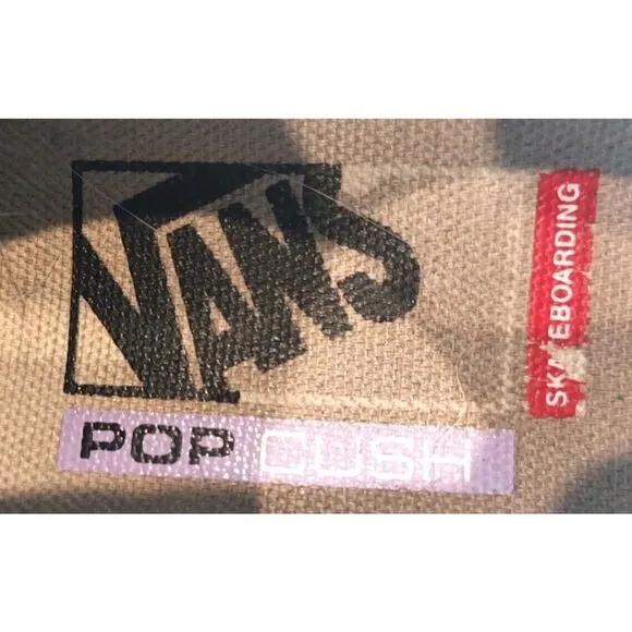 VANS Pop Cush Old School Skateboarding Sneakers Mens‎ Size 10 Navy Shoes