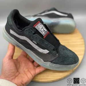 Vans Shoes Mens 7.5 Womens 9 Black EVDNT Ultimate Waffle Skateboarding Sneakers