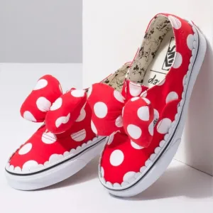 Vans Shoes Red Disney Mickey and Minnie Mouse 90th Anniversary Kids Size 1.5