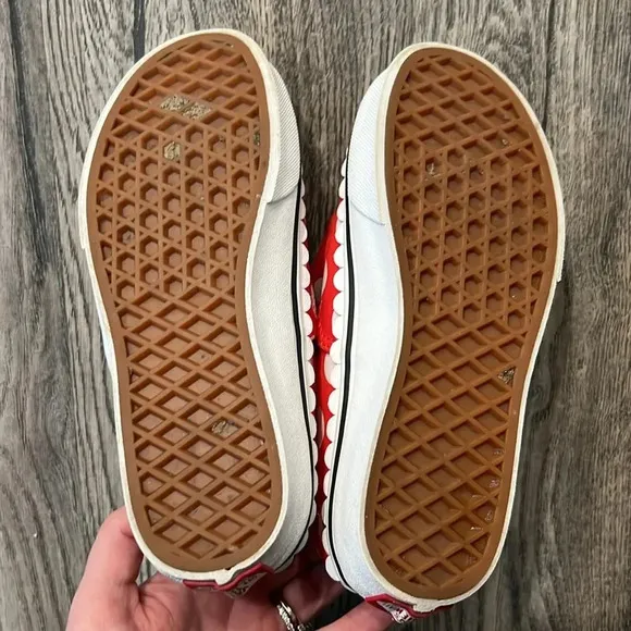 Vans Shoes Red Disney Mickey and Minnie Mouse 90th Anniversary Kids Size 1.5