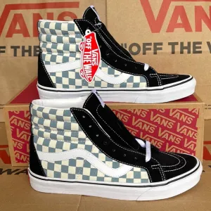 Vans Sk8-Hi Reissue Checkerboard Black/Citadel sneakers Men’s