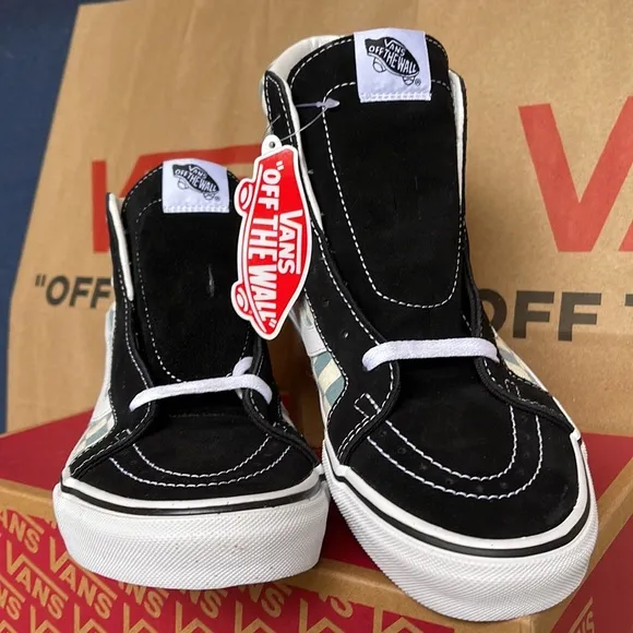 Vans Sk8-Hi Reissue Checkerboard Black/Citadel sneakers Men’s