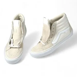 Van's Sk8-Hi Shoes Men's Size 10 Sneakers 500714 Marshmallow Skateboard High Top