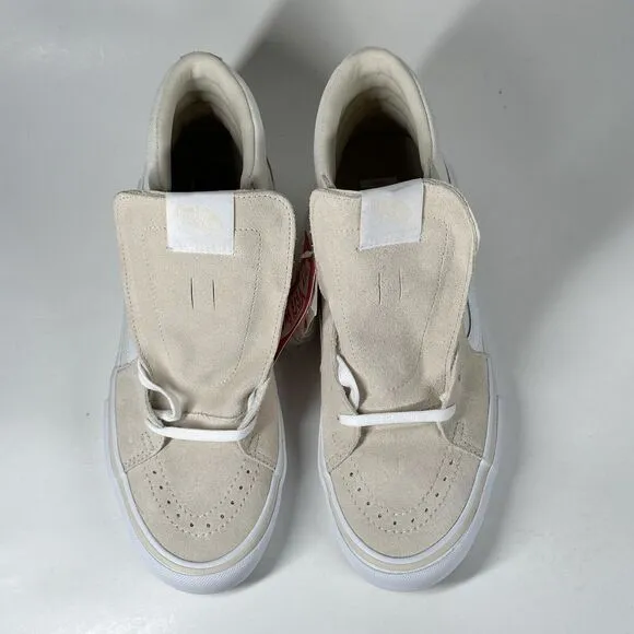Van's Sk8-Hi Shoes Men's Size 10 Sneakers 500714 Marshmallow Skateboard High Top