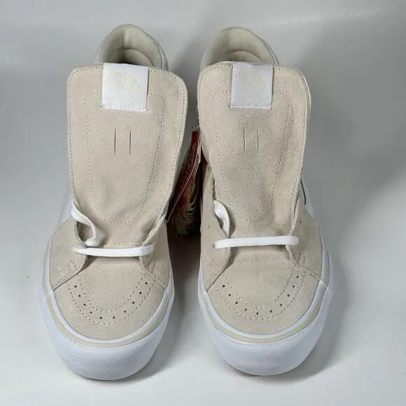 Van's Sk8-Hi Shoes Men's Size 10 Sneakers 500714 Marshmallow Skateboard High Top