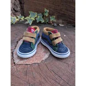 VANS Toddler SK8-Mid Reissue V MTE-1 Suede multi-color Shoes size 5