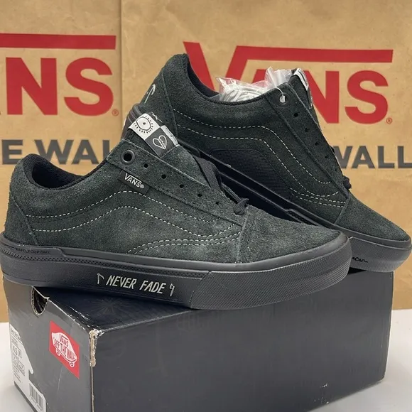 Vans WMNS Black Skate Shoes Bmx Old SkoolCult Black/GreyVN0A5JIPN42 Sneakers