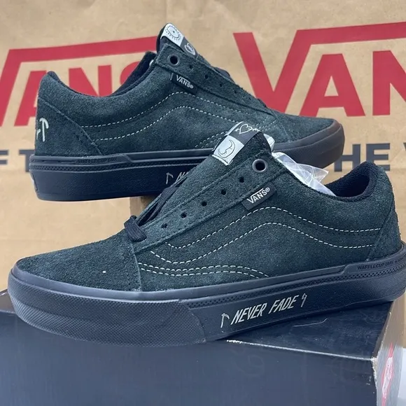Vans WMNS Black Skate Shoes Bmx Old SkoolCult Black/GreyVN0A5JIPN42 Sneakers