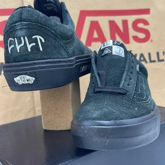 Vans WMNS Black Skate Shoes Bmx Old SkoolCult Black/GreyVN0A5JIPN42 Sneakers