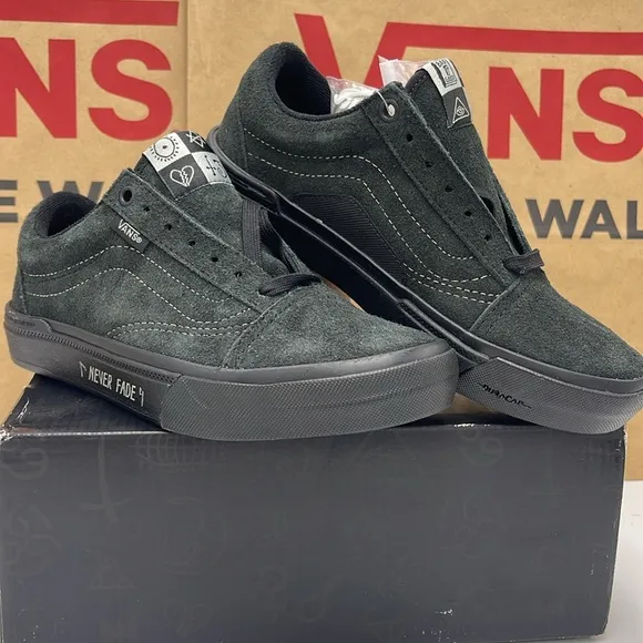 Vans WMNS Black Skate Shoes Bmx Old SkoolCult Black/GreyVN0A5JIPN42 Sneakers