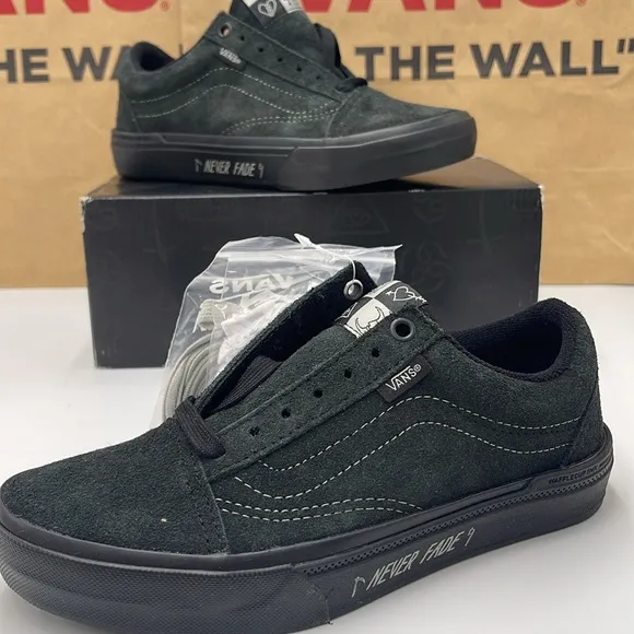 Vans WMNS Black Skate Shoes Bmx Old SkoolCult Black/GreyVN0A5JIPN42 Sneakers