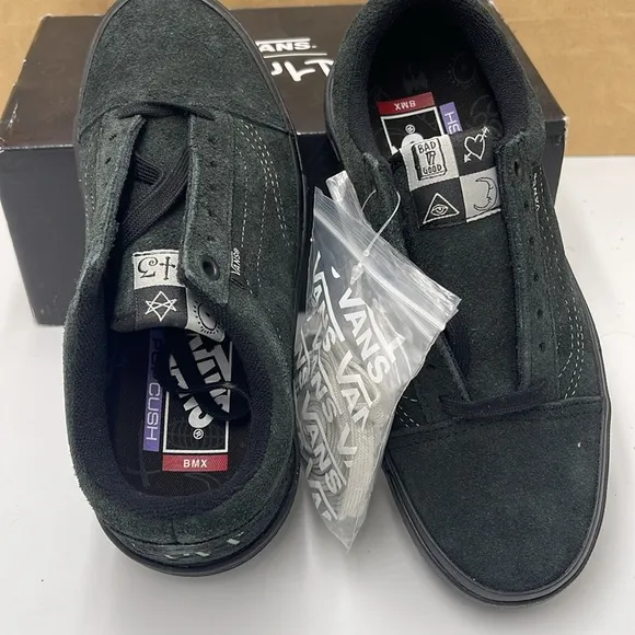 Vans WMNS Black Skate Shoes Bmx Old SkoolCult Black/GreyVN0A5JIPN42 Sneakers