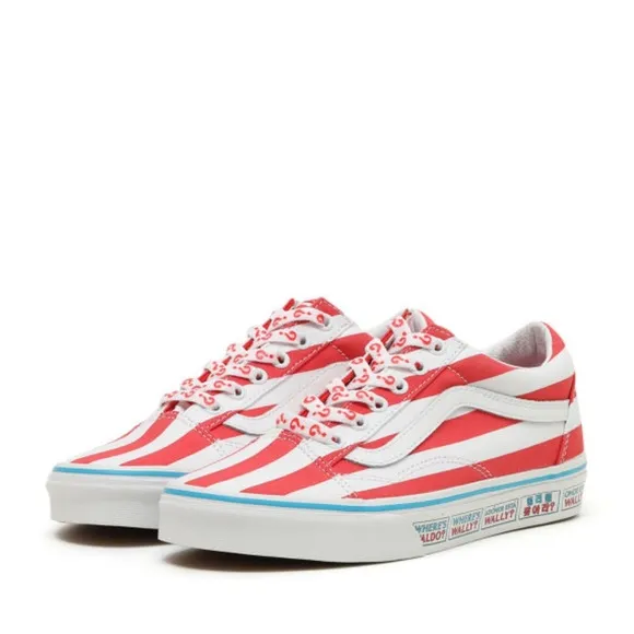 Vans x Where's Waldo Old Skool Shoes in International Stripes