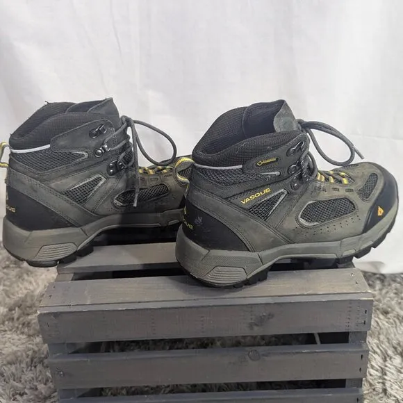 Vasque Breeze LT Gore-Tex and Vibram Sole Performance Boots 7480M Gray Black 10M