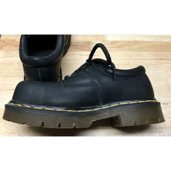 Vintage Dr. Doc Martens Mens Heritage Steel Toe 8833 Industrial Work Shoes Sz 5