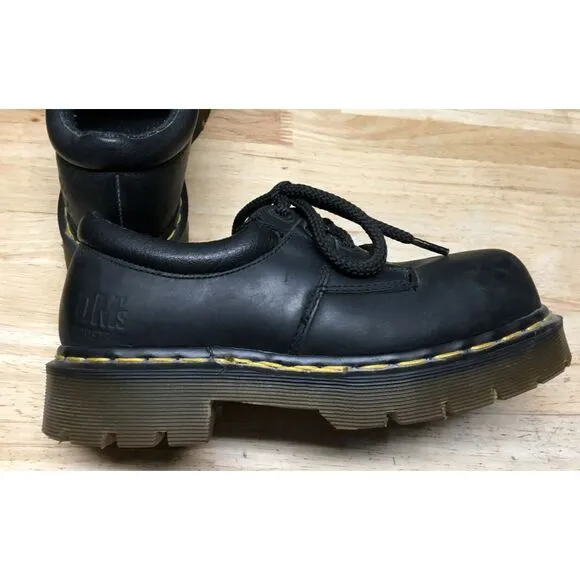 Vintage Dr. Doc Martens Mens Heritage Steel Toe 8833 Industrial Work Shoes Sz 5