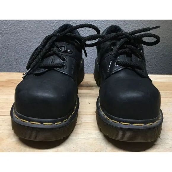 Vintage Dr. Doc Martens Mens Heritage Steel Toe 8833 Industrial Work Shoes Sz 5