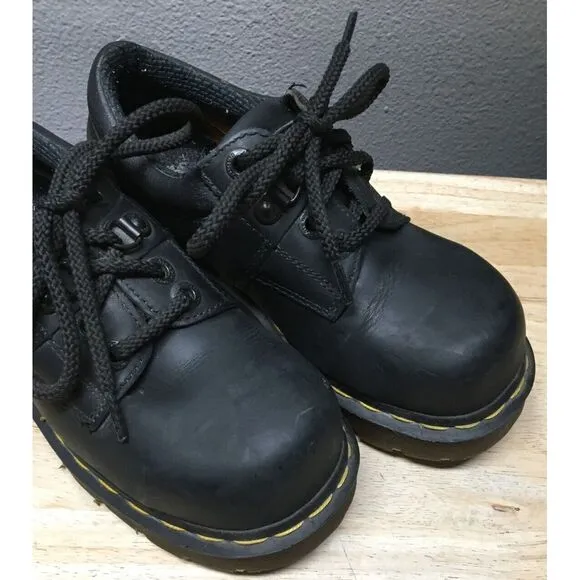 Vintage Dr. Doc Martens Mens Heritage Steel Toe 8833 Industrial Work Shoes Sz 5
