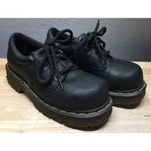 Vintage Dr. Doc Martens Mens Heritage Steel Toe 8833 Industrial Work Shoes Sz 5