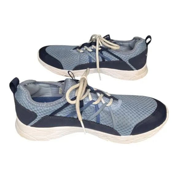 Vionic Brisk Zeliya Navy Blue Women's Low Top Athletic Sneakers Walking Shoes