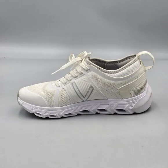 Vionic Women's Size 8.5 US Captivate Comfort Walking White Sneakers Tennis Shoes