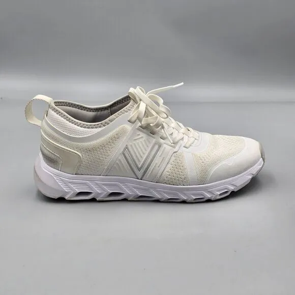 Vionic Women's Size 8.5 US Captivate Comfort Walking White Sneakers Tennis Shoes