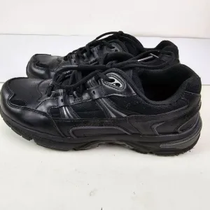 Vionic Women's Walk Black Leather‎ Walking Shoes Sneakers Size 9 GUC