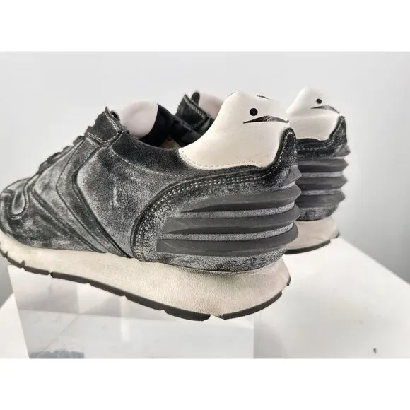 Voile Blanche Black Suede/Gray Stain Running Sneakers Size 44/11-USA