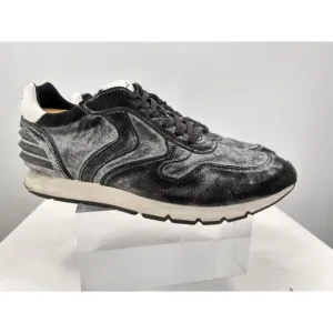 Voile Blanche Black Suede/Gray Stain Running Sneakers Size 44/11-USA
