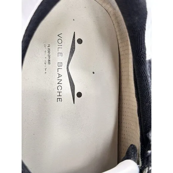 Voile Blanche Black Suede/Gray Stain Running Sneakers Size 44/11-USA
